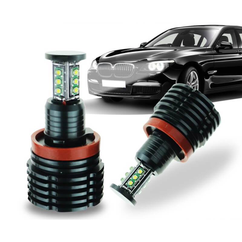 Auto si Moto - Electrice auto - Iluminare si semnalizare - Becuri auto - Led Marker BMW H8 60W, E90, E91, E60, E87, X5, X6 - Infinity.ro