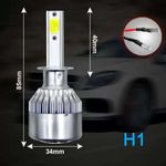 Auto si Moto - Electrice auto - Iluminare si semnalizare - Becuri auto - Becuri led H1 C6, 6500k, 3800 lumeni - Infinity.ro