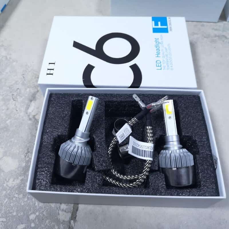 Auto si Moto - Electrice auto - Iluminare si semnalizare - Becuri auto - Becuri led H1 C6, 6500k, 3800 lumeni - Infinity.ro