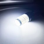 Auto si Moto - Electrice auto - Iluminare si semnalizare - Becuri auto - Set 2 becuri led T20 2 faze, compatibile Duster, lumina alba, BG54 - Infinity.ro