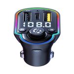 Auto si Moto - Electronice auto - Multimedia auto - Car kit modulator FM BGRJ-A8, Mp3 Player, USB, Type C, fast charge - Infinity.ro