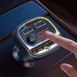 Auto si Moto - Electronice auto - Multimedia auto - Car kit modulator FM BGRJ-C21, Mp3 Player, USB, fast charge - Infinity.ro