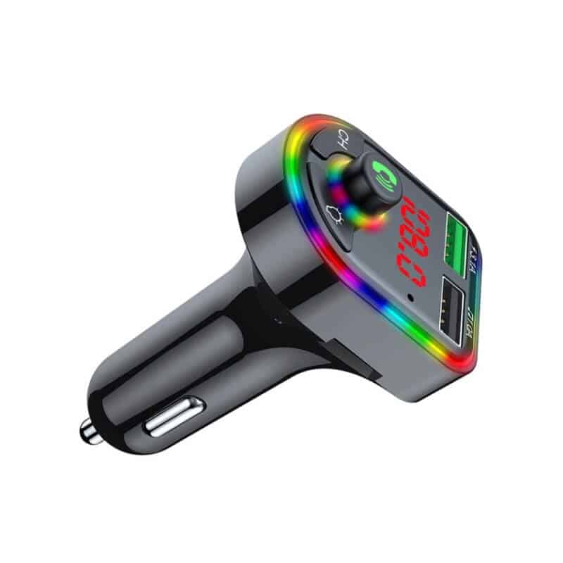 Auto si Moto - Electronice auto - Multimedia auto - Car kit modulator FM BGRJ-F6, Mp3 Player, USB, fast charge - Infinity.ro