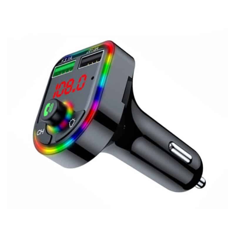 Auto si Moto - Electronice auto - Multimedia auto - Car kit modulator FM BGRJ-F6, Mp3 Player, USB, fast charge - Infinity.ro