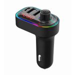 Auto si Moto - Electronice auto - Multimedia auto - Car kit modulator FM BGRJ-C12, Mp3 Player, USB, Type C, fast charge - Infinity.ro