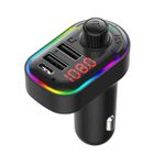 Auto si Moto - Electronice auto - Multimedia auto - Car kit modulator FM BGRJ-C12, Mp3 Player, USB, Type C, fast charge - Infinity.ro