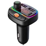 Auto si Moto - Electronice auto - Multimedia auto - Car kit modulator FM BGRJ-C15, Mp3 Player, USB, Type C, fast charge - Infinity.ro
