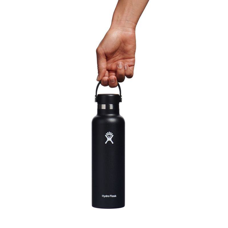 Casa si Gradina - Bucatarie si vesela - Accesorii bar - Termosuri si Cani termos - Sticla termos, inox, 620ml, "Standard", Black - Hydro Flask - Infinity.ro