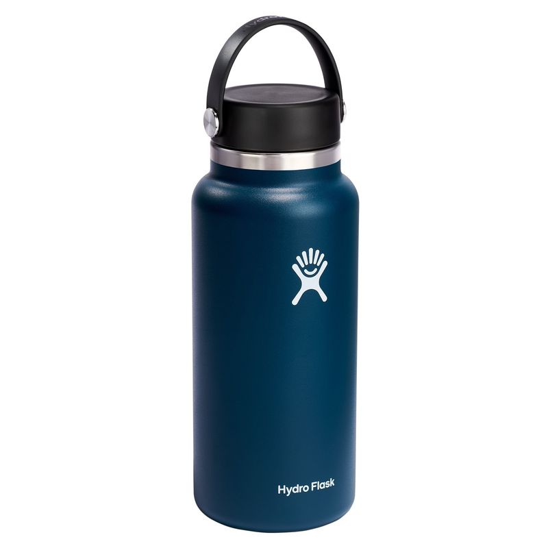 Casa si Gradina - Bucatarie si vesela - Accesorii bar - Termosuri si Cani termos - Sticla termos, inox, 950ml, "Wide Mouth", Indigo - Hydro Flask - Infinity.ro