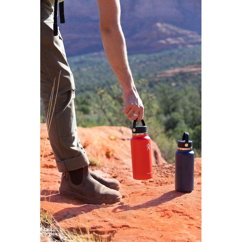 Casa si Gradina - Bucatarie si vesela - Accesorii bar - Termosuri si Cani termos - Sticla termos, inox, 950ml, "Wide Mouth", Indigo - Hydro Flask - Infinity.ro