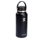 Casa si Gradina - Bucatarie si vesela - Accesorii bar - Termosuri si Cani termos - Sticla termos, inox, 950ml, "Wide Mouth", Black - Hydro Flask - Infinity.ro