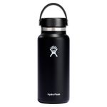 Casa si Gradina - Bucatarie si vesela - Accesorii bar - Termosuri si Cani termos - Sticla termos, inox, 950ml, "Wide Mouth", Black - Hydro Flask - Infinity.ro