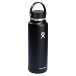 Casa si Gradina - Bucatarie si vesela - Accesorii bar - Termosuri si Cani termos - Sticla termos, inox, 1,18L, "Wide Mouth", Black - Hydro Flask - Infinity.ro