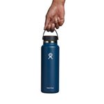 Casa si Gradina - Bucatarie si vesela - Accesorii bar - Termosuri si Cani termos - Sticla termos, inox, 1,18L, "Wide Mouth", Indigo - Hydro Flask - Infinity.ro
