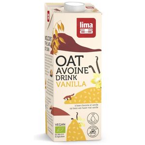 Bautura vegetala de ovaz cu vanilie eco 1L Lima