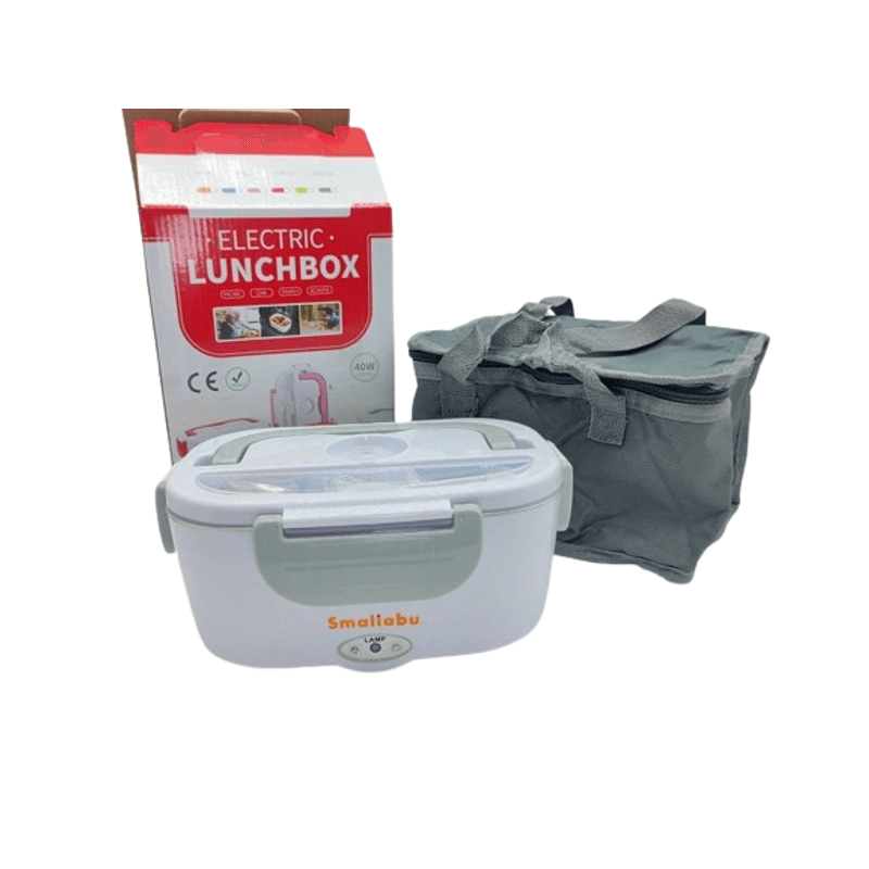 Casa si Gradina - Bucatarie si vesela - Organizare si depozitare bucatarie - Cutii alimentare - Incalzitor de alimente portabil gri Smaliabu - Infinity.ro