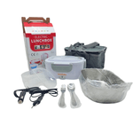 Casa si Gradina - Bucatarie si vesela - Organizare si depozitare bucatarie - Cutii alimentare - Incalzitor de alimente portabil gri Smaliabu - Infinity.ro