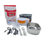 Casa si Gradina - Bucatarie si vesela - Organizare si depozitare bucatarie - Cutii alimentare - Incalzitor de alimente portabil portocaliu Smaliabu - Infinity.ro