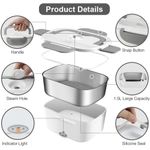 Casa si Gradina - Bucatarie si vesela - Organizare si depozitare bucatarie - Cutii alimentare - Incalzitor de alimente portabil portocaliu Smaliabu - Infinity.ro