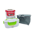 Casa si Gradina - Bucatarie si vesela - Organizare si depozitare bucatarie - Cutii alimentare - Incalzitor de alimente portabil verde Smaliabu - Infinity.ro