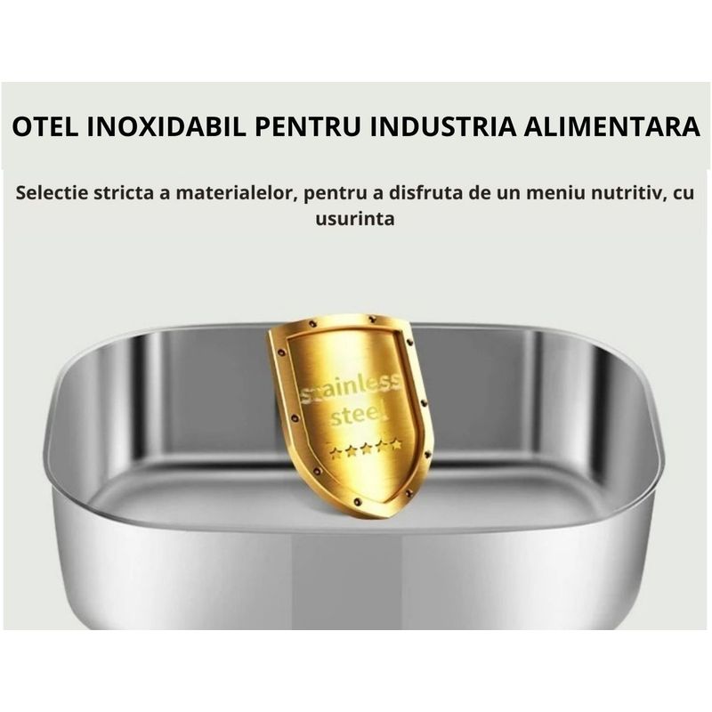 Casa si Gradina - Bucatarie si vesela - Organizare si depozitare bucatarie - Cutii alimentare - Incalzitor de alimente portabil rosu Smaliabu - Infinity.ro