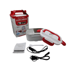 Casa si Gradina - Bucatarie si vesela - Organizare si depozitare bucatarie - Cutii alimentare - Incalzitor de alimente portabil rosu Smaliabu - Infinity.ro