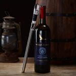 Casa si Gradina - Bucatarie si vesela - Accesorii bar - Carafe si decantoare - Decantor de vin si aerator pentru vin cu tija  inoxidabila pentru mentineraea rece a vinului - Infinity.ro