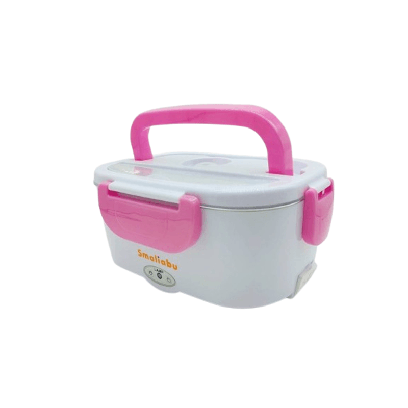 Casa si Gradina - Bucatarie si vesela - Organizare si depozitare bucatarie - Cutii alimentare - Incalzitor de alimente portabil roz Smaliabu - Infinity.ro