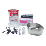 Casa si Gradina - Bucatarie si vesela - Organizare si depozitare bucatarie - Cutii alimentare - Incalzitor de alimente portabil roz Smaliabu - Infinity.ro