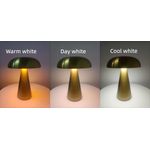 Casa si Gradina - Corpuri si surse de iluminat - Veioze si lampi - Veioze - Veioza din metal, culoare cuprului, anticorosiva stil modern, lumina ambientala - Infinity.ro