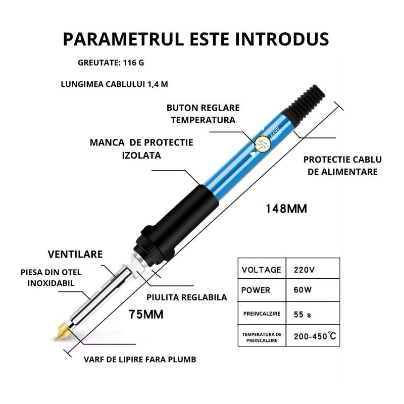 Casa si Gradina - Constructii - Scule electrice si accesorii - Scule multifunctionale si accesorii - Aparat pentru pirogravat alb,79 de piese - Infinity.ro