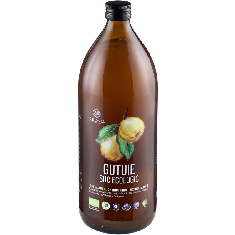 Market - Bauturi - Bauturi non-alcoolice - Bauturi necarbogazoase - Suc de gutui 100% natural si ecologic, 1L - Infinity.ro