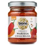 Market - Bacanie - Condimente si sosuri - Sos chilli Harissa eco 125ml Biona - Infinity.ro