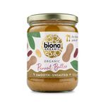 Market - Bacanie - Dulceata, miere si crema tartinabila - Crema de arahide smooth fara sare eco 500g Biona - Infinity.ro