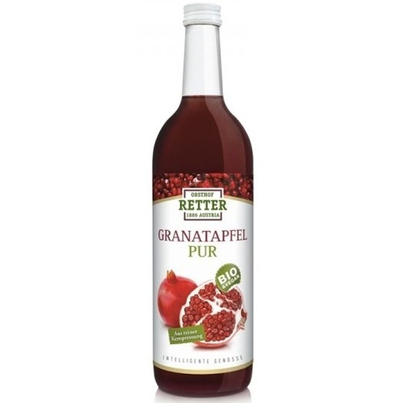 Market - Bauturi - Bauturi non-alcoolice - Bauturi necarbogazoase - SUC DE RODIE PUR BIO 750ML RETTER - Infinity.ro