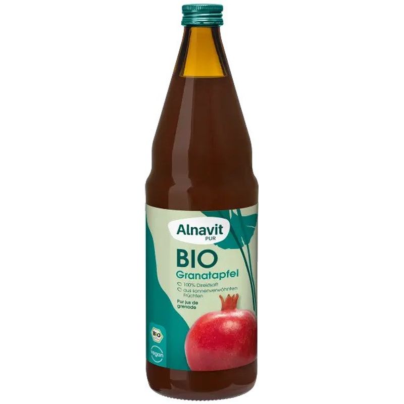 Market - Bauturi - Bauturi non-alcoolice - Bauturi necarbogazoase - Suc de rodie bio 750ml Alnavit - Infinity.ro