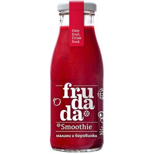 Smoothie cu zmeura si afine 250ml Frudada