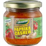 Market - Bacanie - Dulceata, miere si crema tartinabila - Crema tartinabila cu ardei rosu si caju bio 180g Dennree - Infinity.ro