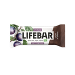 Market - Bacanie - Produse dietetice si naturiste - Lifebar baton cu prune in ciocolata, raw, bio, 40g - Infinity.ro
