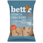 Market - Bacanie - Chipsuri si snacksuri - Saratele si crakers - Crackers cu quinoa si boia fara gluten eco 100g Bettr - Infinity.ro