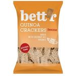 Market - Bacanie - Chipsuri si snacksuri - Saratele si crakers - Crackers cu quinoa si susan fara gluten eco 100g Bettr - Infinity.ro