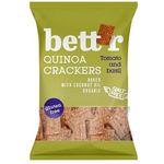 Market - Bacanie - Chipsuri si snacksuri - Saratele si crakers - Crackers cu quinoa, rosii si busuioc fara gluten eco 100g Bettr - Infinity.ro