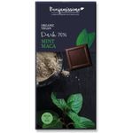 Market - Bacanie - Dulciuri - Ciocolata - Ciocolata cu menta si maca bio, 70g, Benjamissimo - Infinity.ro