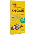 Market - Bacanie - Dulciuri - Ciocolata - Ciocolata cu alune de padure si curmale, bio, 100g, Super Fudgio - Infinity.ro