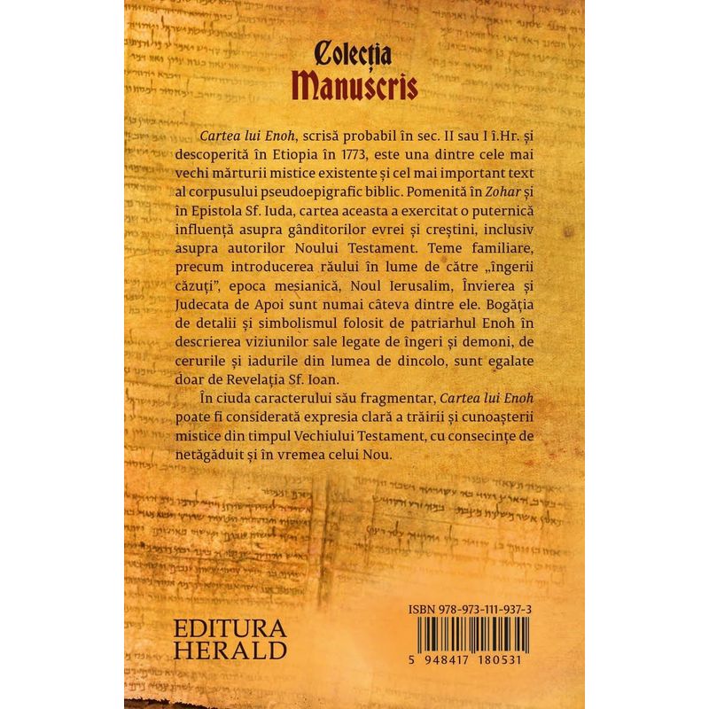 Carti si Birotica - Carti - Religie - Cartea lui Enoh - Infinity.ro