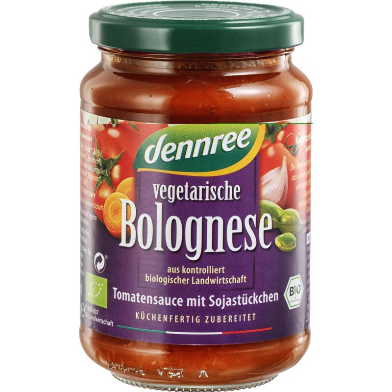 Sos de rosii Bolognese bio 350g Dennree - Marketplace online Infinity.ro