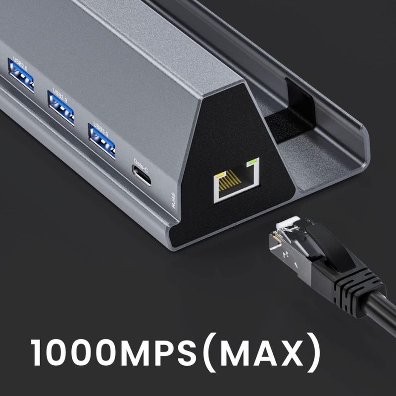 PC, gaming si accesorii - Gaming - Accesorii gaming - Accesorii console gaming - Docking Station EOKEX pentru Steam Deck, 7in1 Plug and Play, 4K@60Hz HDMI 2.0, 100W Power Delivery, Aluminiu - Infinity.ro