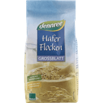 Market - Bacanie - Cereale, musli si fulgi - Fulgi de ovaz mari bio 500g Dennree - Infinity.ro