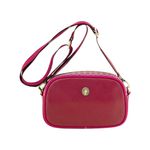 Fashion, accesorii si bijuterii - Femei - Accesorii femei - Genti si rucsacuri femei - Geanta crossbody, Red, 21x6x13 cm, colectia Uni - Infinity.ro