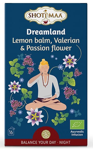 Ceai Shotimaa Balance Your Day - Dreamland - roinita, valeriana si passiflora bio 16dz